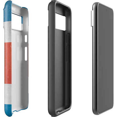 Costa Rican Flag Distressed Google Pixel 8 Pro Impact Case